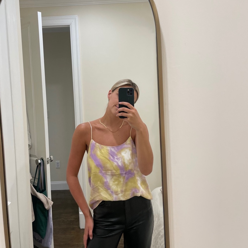 Tie-Dye going out blouse/tank